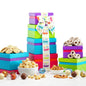 GOURMET GIFT TOWER- Snack Box of Sweet and Savory Treats